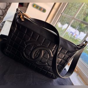 Chanel Chocolate Bar CC Shoulder Bag